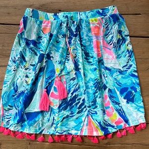 Lily Pulitzer sailboat print women’s skirt size S